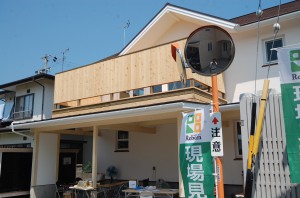 ご主人大活躍の見学会