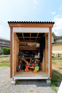 間口、奥行きともに十分なスペース