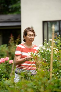 「庭はエンドレス」と奥様