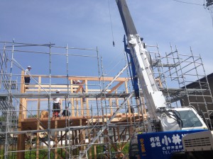 長野市Ｙ様邸新築工事 ～建方～