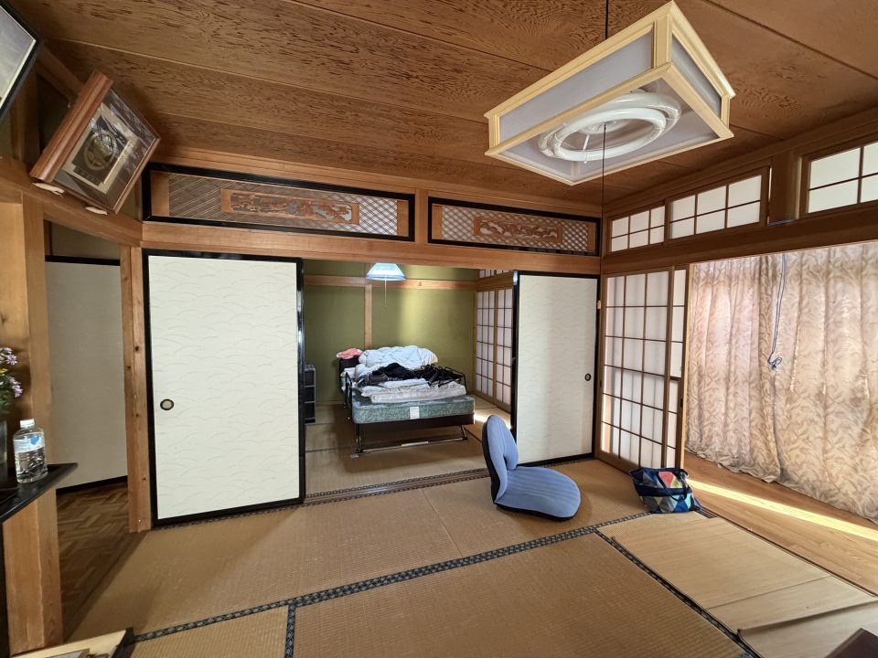 着手前の室内・リノベ範囲の様子